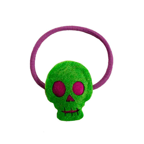 WHOOPEE SKULL® HAIR GOMU GREEN×PURPLE