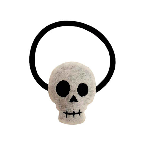 WHOOPEE SKULL® SKULL HAIR GOMU
WHITE×BLACK
