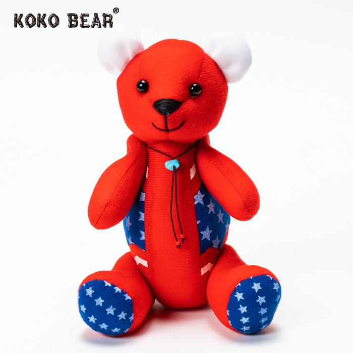 KOKO BEAR® FLAG
REDxNAVY : 勇気を与える