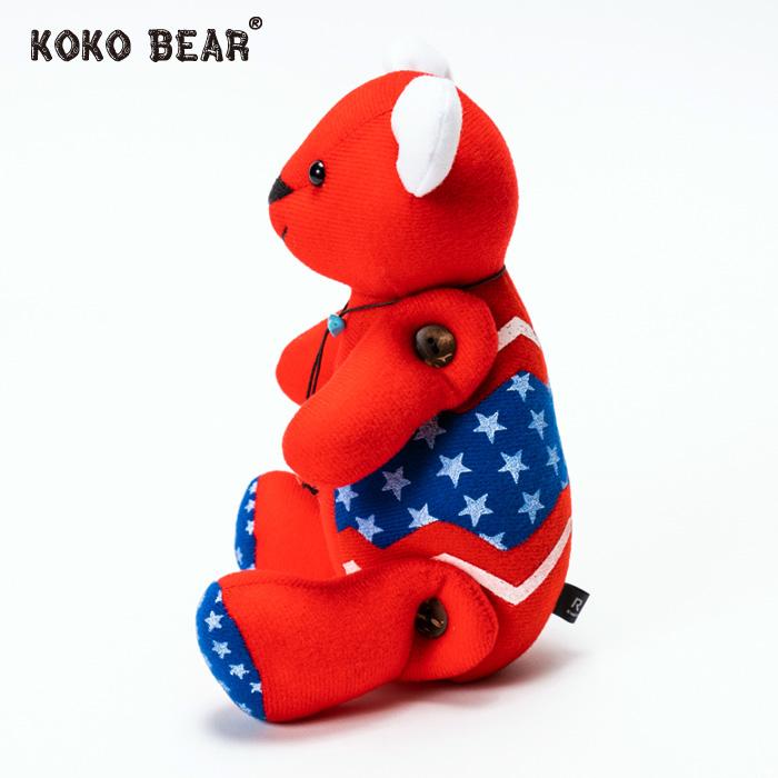 KOKO BEAR® FLAG
REDxNAVY : 勇気を与える