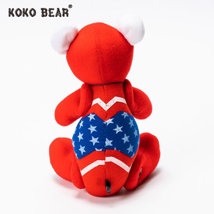 KOKO BEAR® FLAG
REDxNAVY : 勇気を与える