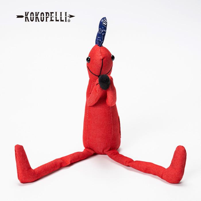 KOKOPELLI® DENIM RED : 勇気を与える