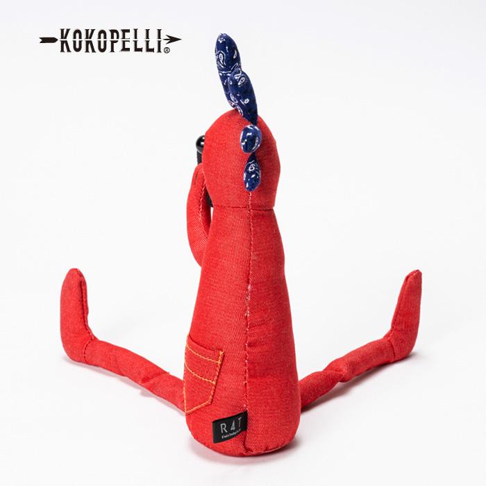 KOKOPELLI® DENIM RED : 勇気を与える