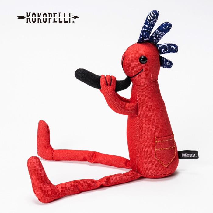 KOKOPELLI® DENIM RED : 勇気を与える
