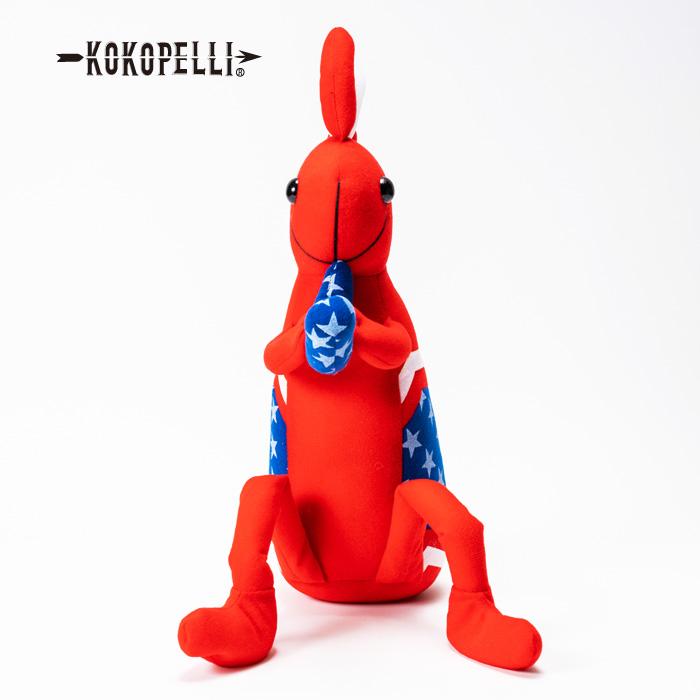 KOKOPELLI® FLAG REDxNAVY : 勇気を与える