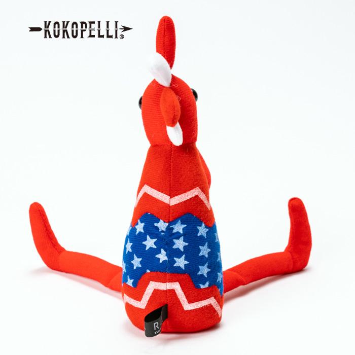 KOKOPELLI® FLAG REDxNAVY : 勇気を与える