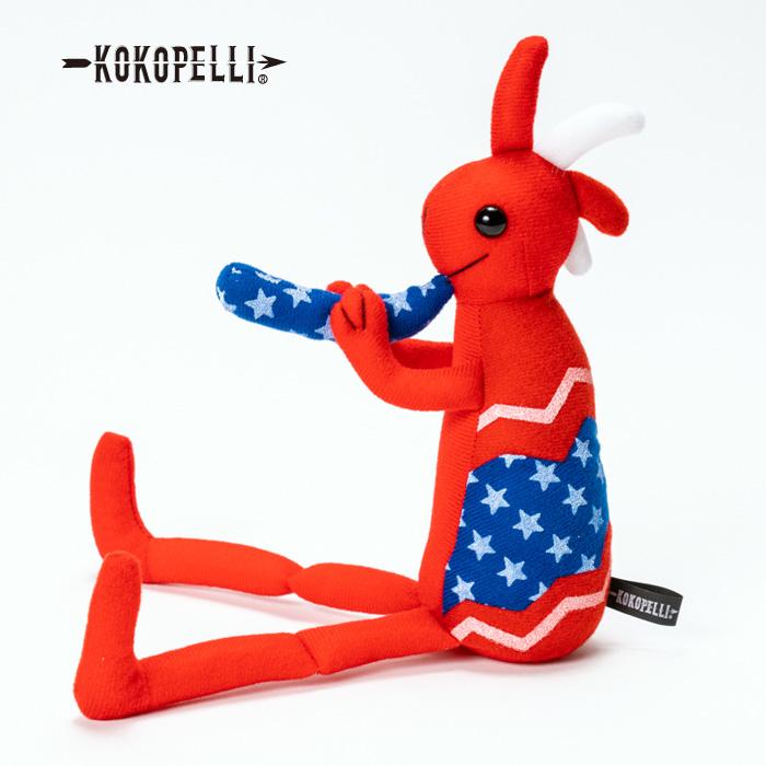 KOKOPELLI® FLAG REDxNAVY : 勇気を与える